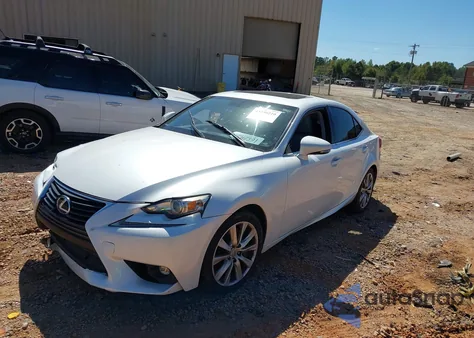 2016 Lexus Is 200T из США, поврежденный, VIN JTHBA1D21G5010362